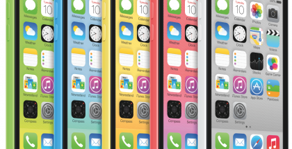 Apple iPhone 5c oli värikäs tapaus.