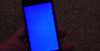 Sininen kuolemanruutu Apple iPhone 5s:ssä