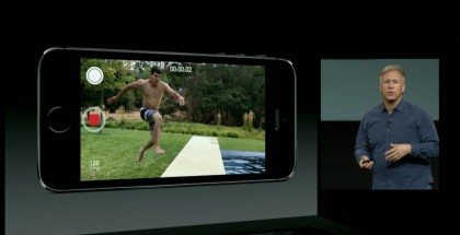 Apple esitteli iPhone 5s:n Slo-mo-kuvaustilaa puhelimen julkistuksen yhteydessä