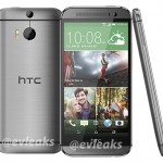 HTC:n uusi One hopeisena väriversiona @evleaksin aiemmin vuotamassa lehdistökuvassa