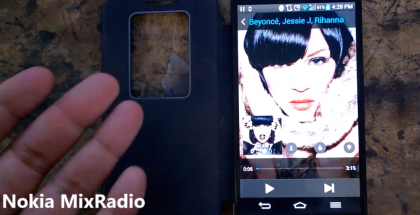 Nokia MixRadio toiminnassa LG:n G2-puhelimessa