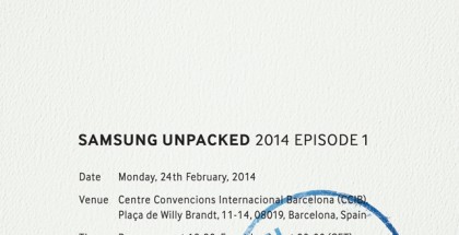 Samsungin kutsu MWC:n yhteydessä pidettävään Unpacked-julkistustilaisuuteen