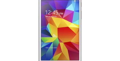 Samsung Galaxy Tab 4 7.0 valkoisena edestä