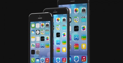 Designeri Martin Hajekin luoma konseptikuva suuremmista iPhoneista