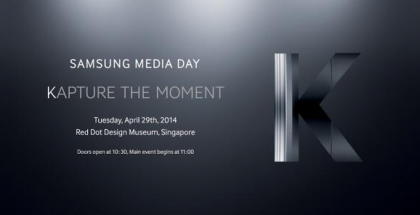 Kuva Samsungin K-tilaisuuden kutsusta