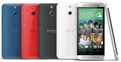 HTC One E8 neljässä värissä