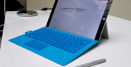 Surface Pro 3, Type Cover ja kynä