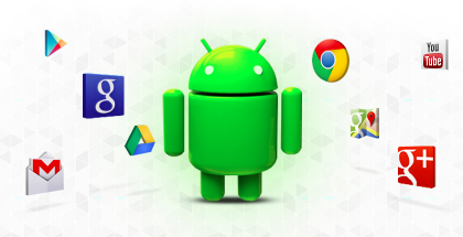 Android ja Googlen palvelut.