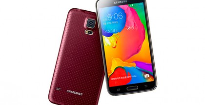 Samsung Galaxy S5 LTE-A punaisena