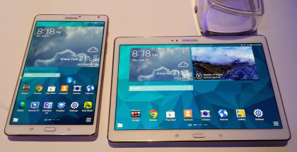 Samsung Galaxy Tab S 8.4 ja 10.5