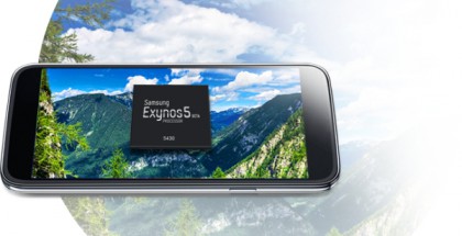 Galaxy Alpha on ensimmäinen puhelin, jossa käytetään Samsungin uutta Exynos 5430 -piiriä