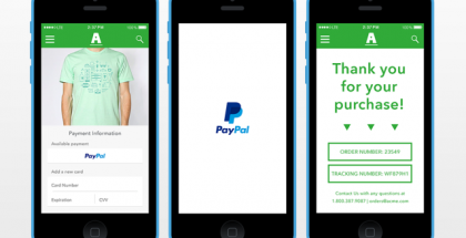 PayPal One Touch