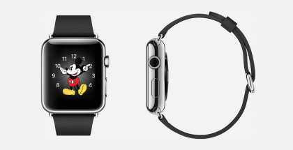 Mikki Hiiri löytyy Apple Watchin kellotauluista, mutta sovelluskehittäjät eivät saa tehdä omia kellotauluja.