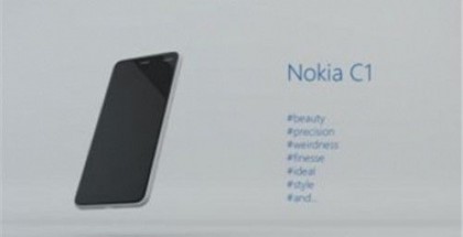 Väitetty Nokia C1 -puhelin
