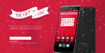 OnePlus One joulumyynti