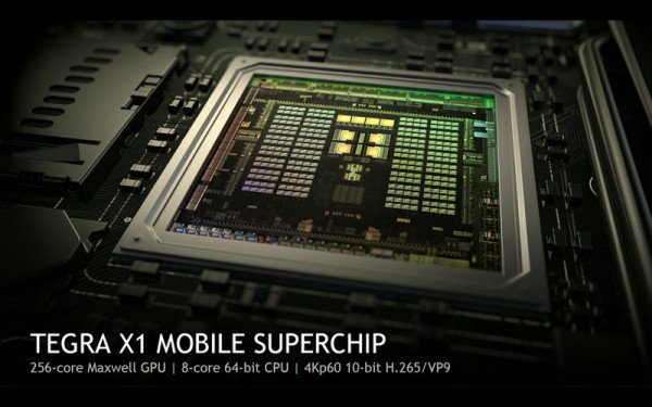 Nvidia Tegra X1 -järjestelmäpiiri.