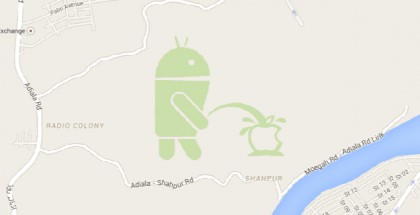 Google Maps pitää sisällään yllättävän huumorinkukan