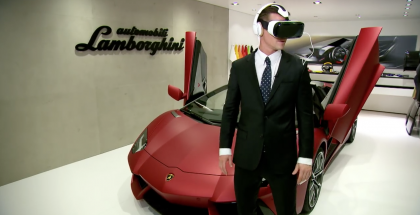 Lamborghini Huracán ja Samsung Gear VR - erilainen koeajo.