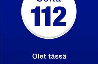 112 Suomi voi pelastaa ihmishenkiä.