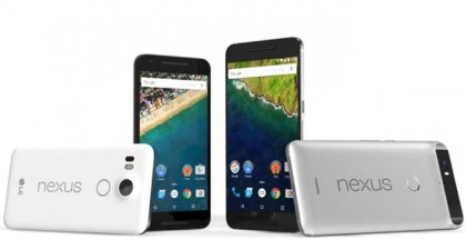 Nexus 5X ja Nexus 6P.