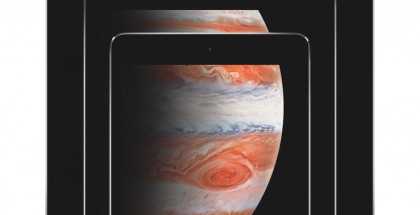 iPad Pro, iPad Air 2 ja iPad mini 4.