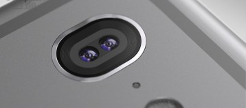 Computer Bildin hahmotelma mahdollisesta iPhonen kaksoiskamerasta.