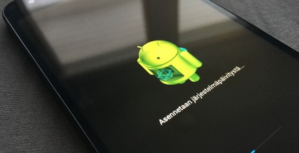 Android paivitys