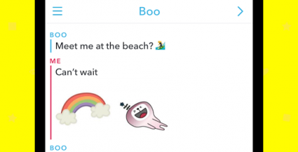 Snapchat uudisti keskustelunsa aiemmin tänä vuonna kauttaaltaan.