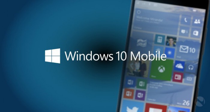 Windows 10 Mobile.