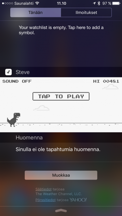 who invented steve the jumping dinosaur