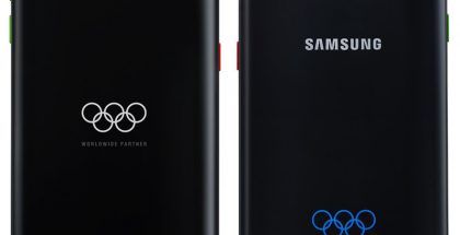 Samsung Galaxy S7 edge Olympic Edition. Evan Blassin Twitterissä julkaisema kuva.