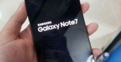 Samsung Galaxy Note7 ilman edge-näyttöä.