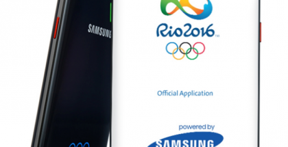 Samsung Galaxy S7 edge Olympic Games Edition.