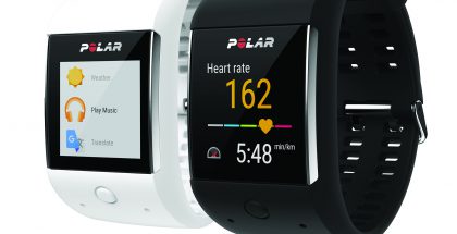 Polar M600 Android Wear -kello tulee kahtena eri värivaihtoehtona.