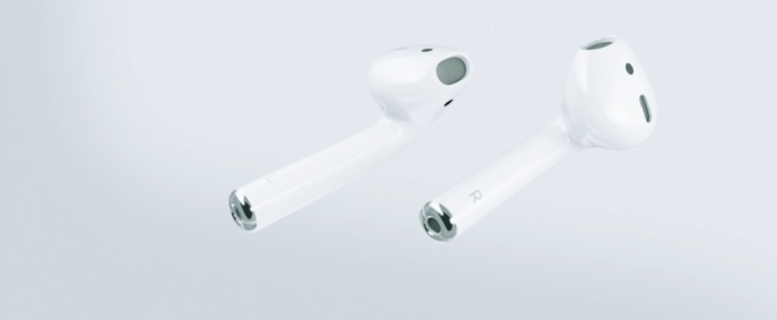 Applen AirPods-kuulokkeet.