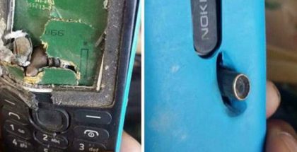 Nokia 301 pysäytti luodin