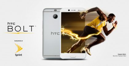 Yhdysvalloissa HTC:n uutuuspuhelin Bolt saa vetoapua Usain Boltilta.