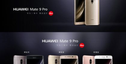 Huawei Mate 9 Pro on julkistettu Kiinassa.