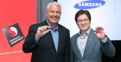 Keith Kressin Qualcommilta ja Ben Suh Samsungilta esittelivät Snapdragon 835 -uutuuspiiriä viime marraskuussa.