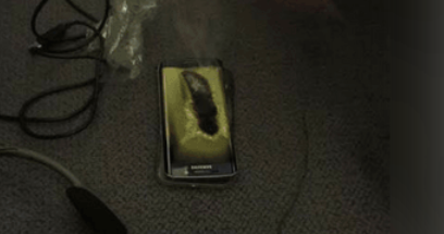 Samsung Galaxy S6 edge räjähti