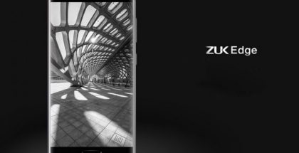 ZUK Edge sisältää varsin pienet näytönreunukset ja näytön kerrotaan kattavan 86,4 prosenttia etupuolen pinta-alasta.