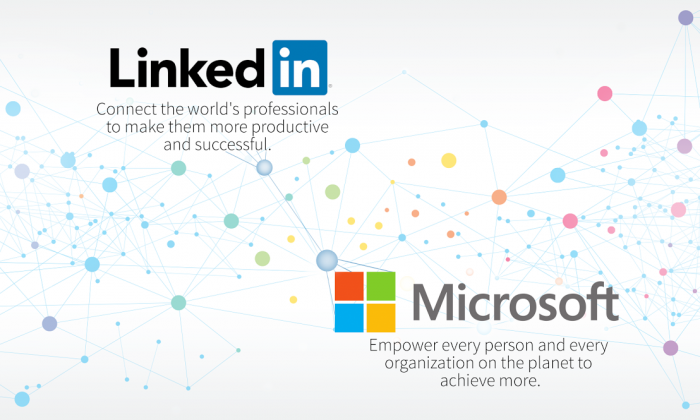 Microsoft osti LinkedInin.