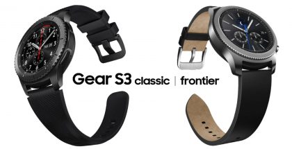 Samsung Gear S3 Classic ja Gear S3 Frontier.