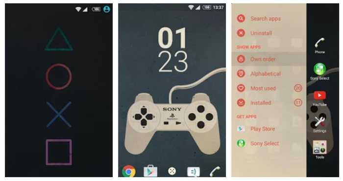 renhed performer midtergang Xperia PlayStation Theme | Mobiili.fi