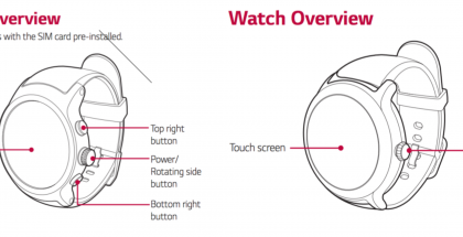 Watch Sportissa on kaksi lisäpainiketta sivulla verrattuna Watch Styleen.