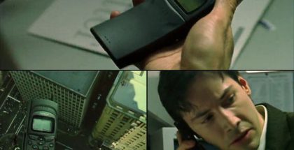 Nokia 8110 Matrix-elokuvassa.