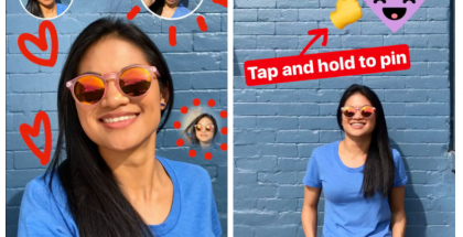 Instagram Stories -tarinaan voi nyt lisätä selfie-tarroja sekä tarrat voi kiinnittää videoissa.