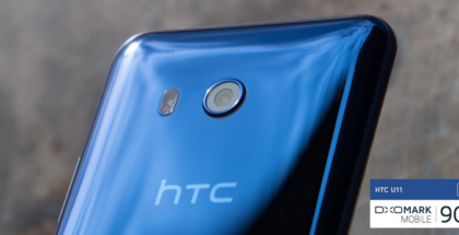 HTC U11 sai DxOMarkin testissä ennätyspisteet, 90, ja on näin sen mukaan toistaiseksi paras kamerapuhelin.