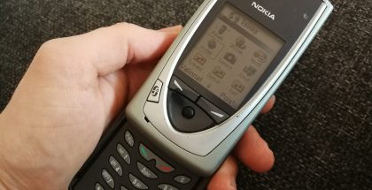 Nokian ensimmäinen kamerapuhelin 7650.
