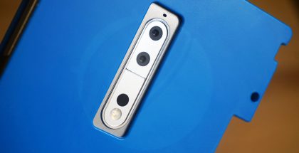Frandroid-sivuston paljastus kertoo: Nokia 8:ssa on takana kaksi kameraa, kaksois-LED-kuvausvalo sekä ilmeisesti lasertarkennuksen aukko.